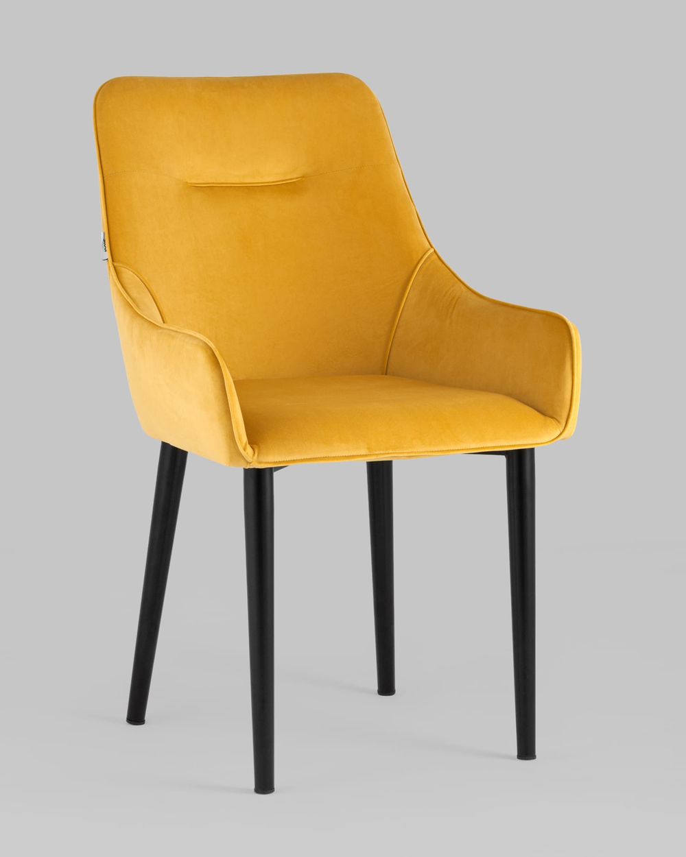 Стул Джоан велюр оранжевый