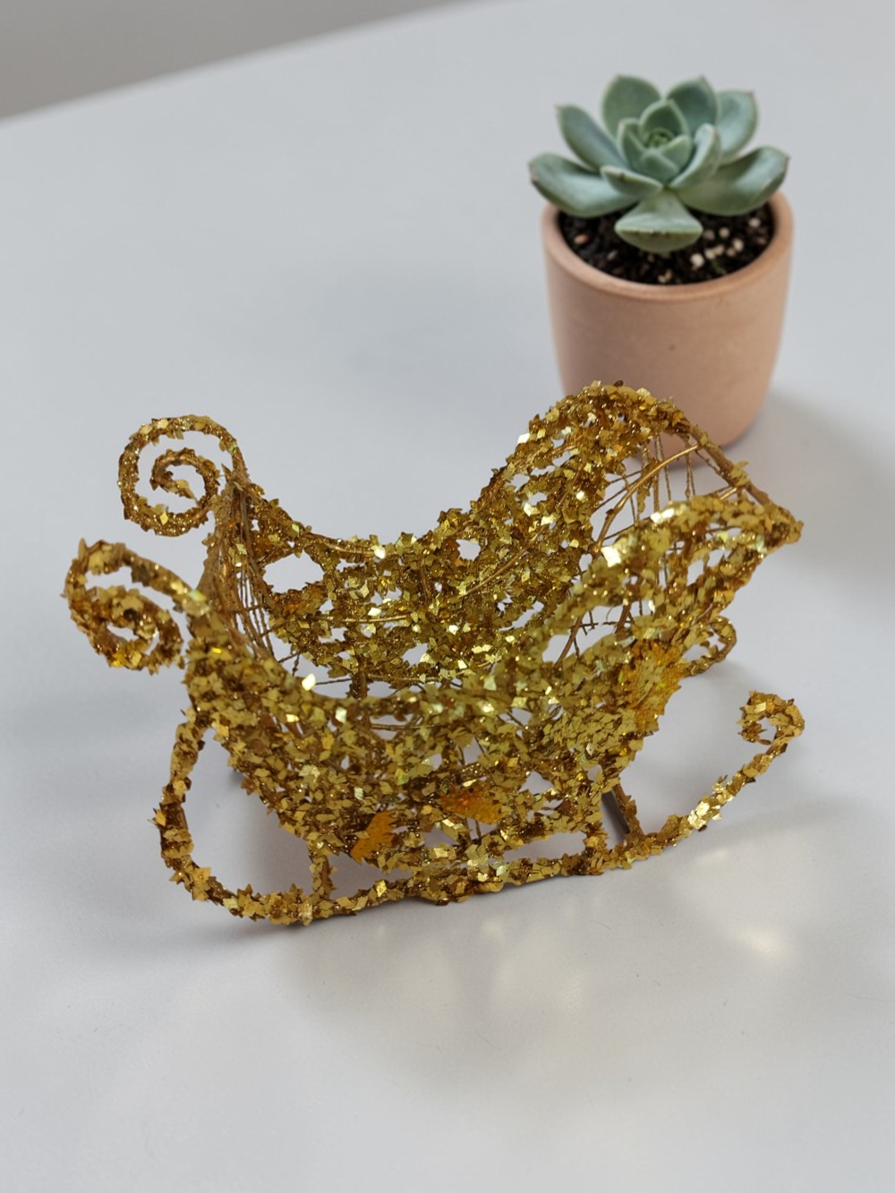 Сувенир Золоченые сани