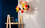 Pendant design lamp  Bau by Normann Copenhagen (Multicolored)
