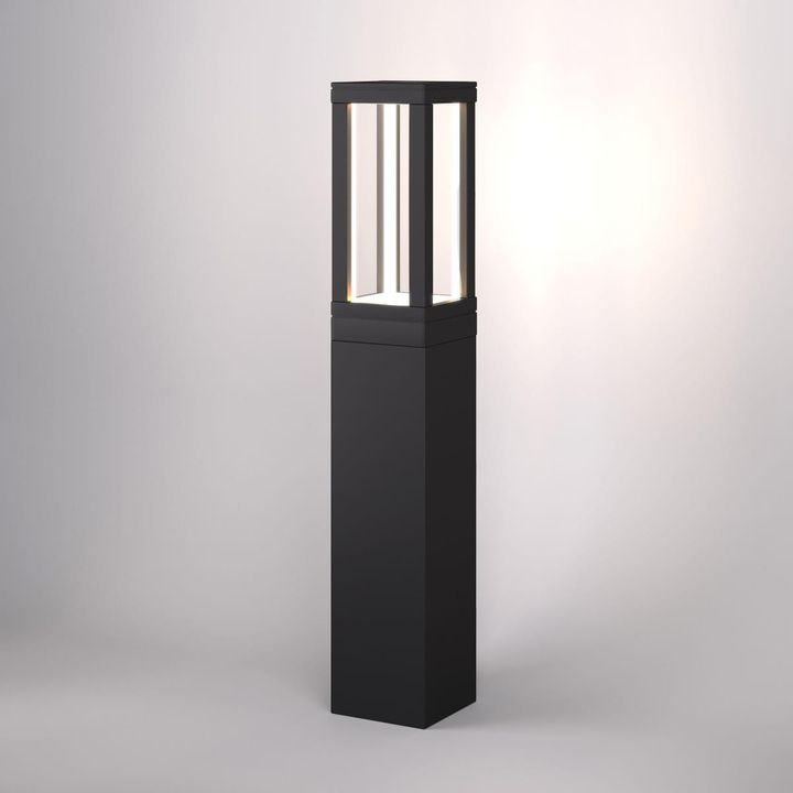 Уличный светодиодный светильник Elektrostandard Frame 1529 Techno Led черный a051859