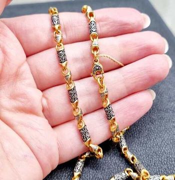 Цепь литая Византийский орнамент 3,5 мм