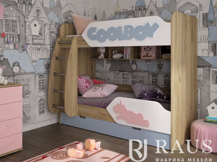 Детская мебель 3Д Эксклюзив Композиция 3