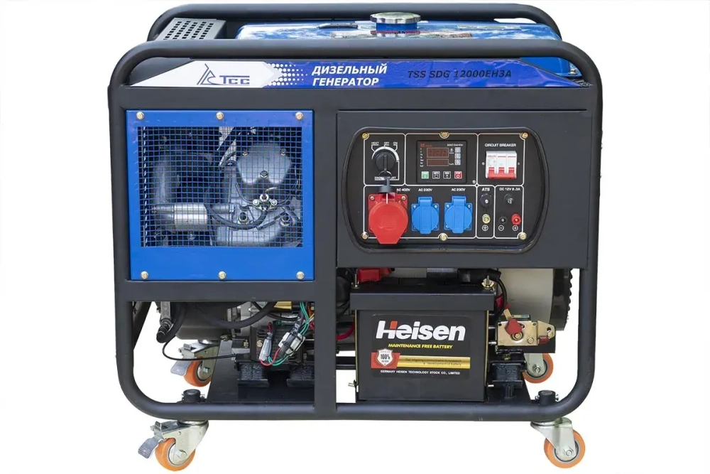 Дизельный генератор (12 кВт) TSS SDG 12000EH3A