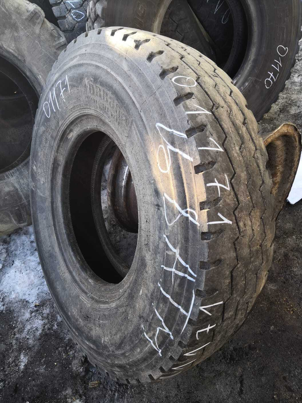 12.00R20 DERUIBO DRB862 шина б/у