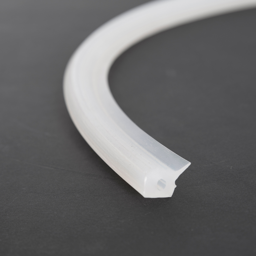 Силиконовый уплотнитель нижней прижимной планки вакуумного упаковщика VS-600E (нерж)