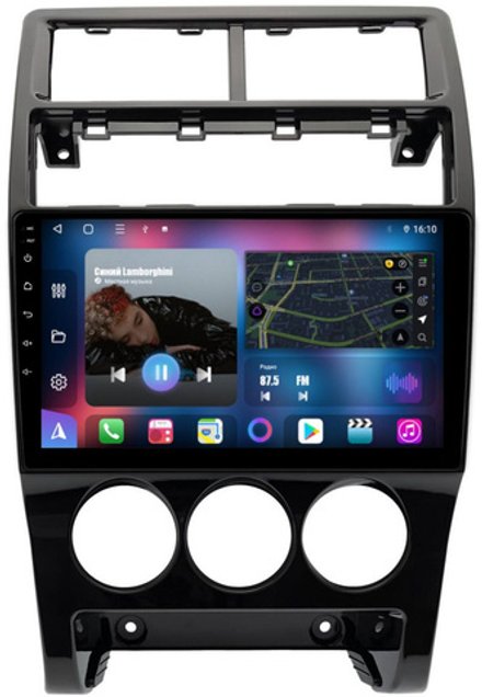 Магнитола для Lada Priora 2013-2018 - FarCar 3018M на Android 12, QLED, 8-ядер, CarPlay, 4G SIM-слот