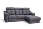 Угловой диван «Монако» с оттоманкой в ассортименте