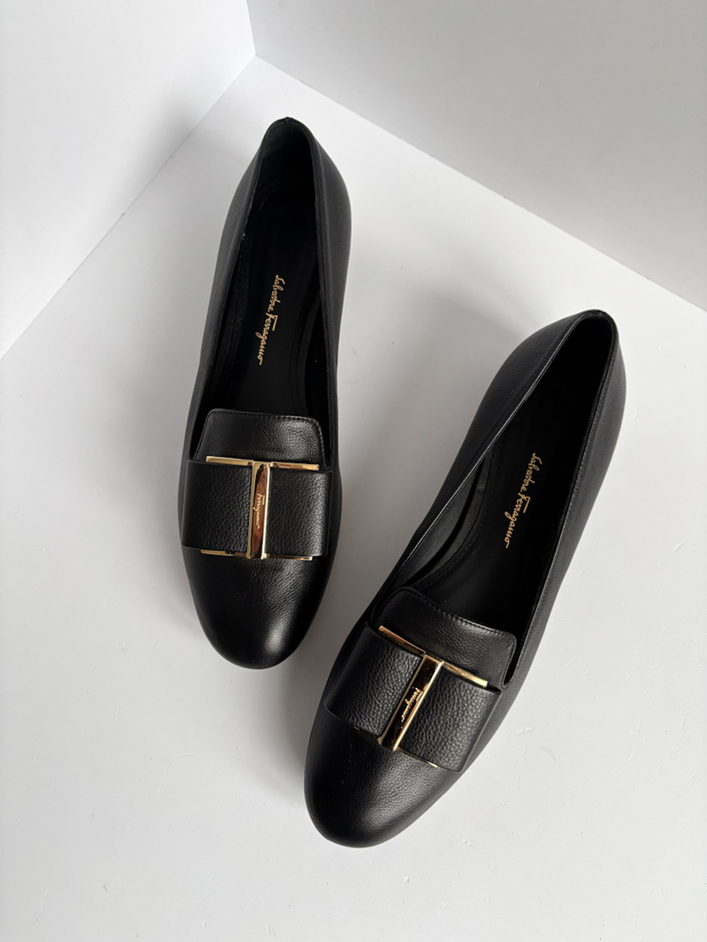 Кожаные туфли Salvatore Ferragamo, 38,5