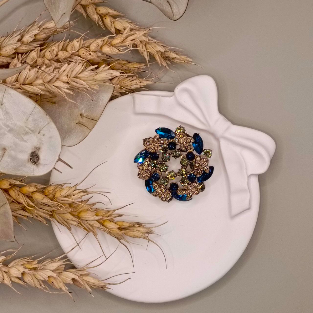 Подвеска "Венок и кристалы"