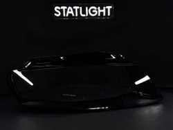 Правое стекло фары AUDI A4 B8 2007-2012 дорест