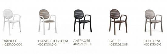 Кресло пластиковое Palma Италия