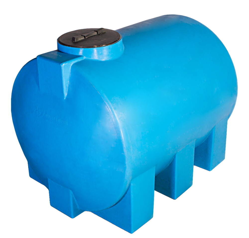 Емкость Г2000 Хромов 2000 л. горизонтальный (1800x1250x1380см;синий) - арт.560955