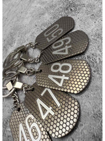 Номерки на ключи металлические 46-50