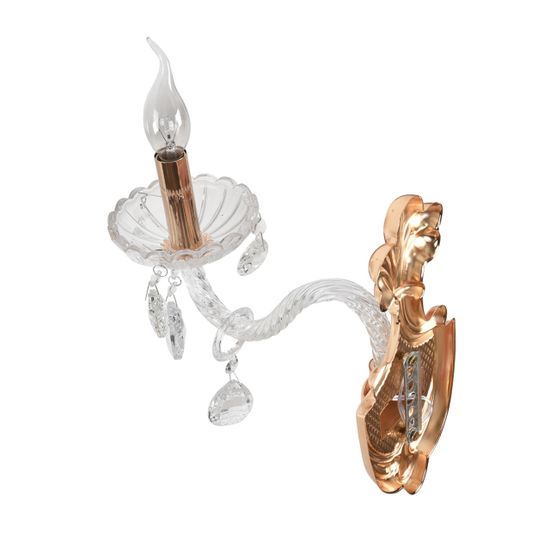 8376/1W CLASSI LN26 088 золото/прозрачный, металл/хрусталь Бра E14 40W 220V ALISSA