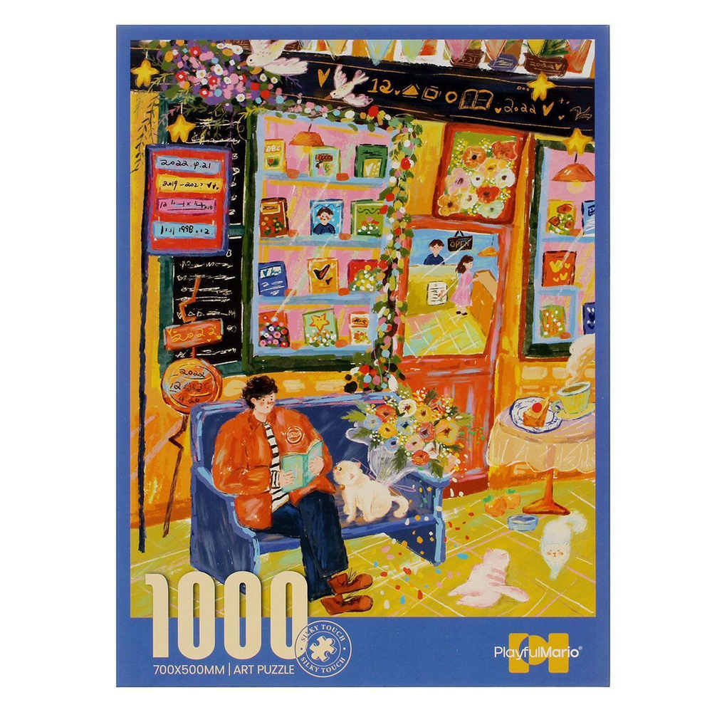 Пазл Книжный магазин 1000эл., коробка C-42098