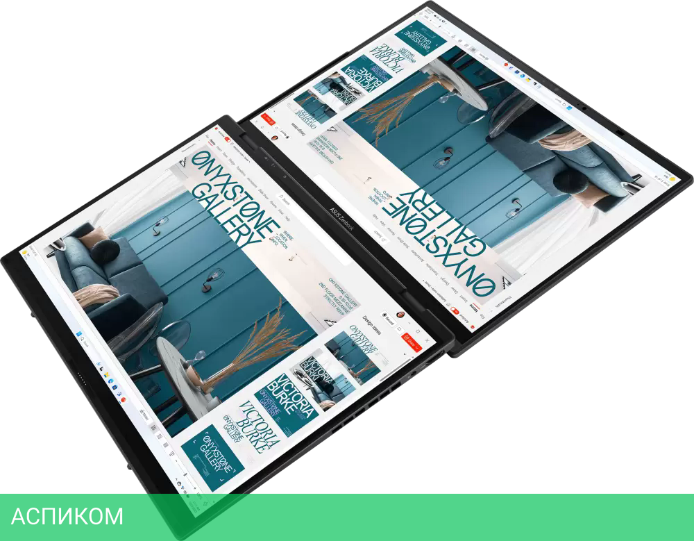 Рабочая станция ASUS Zenbook 14 Duo OLED UX8406CA-QL078W