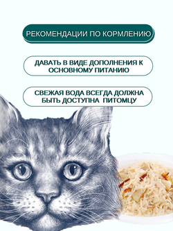 Wanpy Cat Пауч для кошек из курицы и трески 85 г