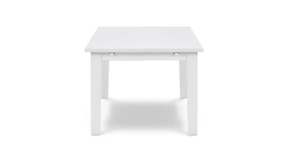 Стол раздвижной  -  аналог IKEA/STORNÄS/СТОРНАС /ШАНЬ/ ИКЕА,  147/204x95см, белый