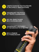 Лак для волос ТАФТ "POWER" Экспресс-Укладка мега фиксация Schwarzkopf 225мл