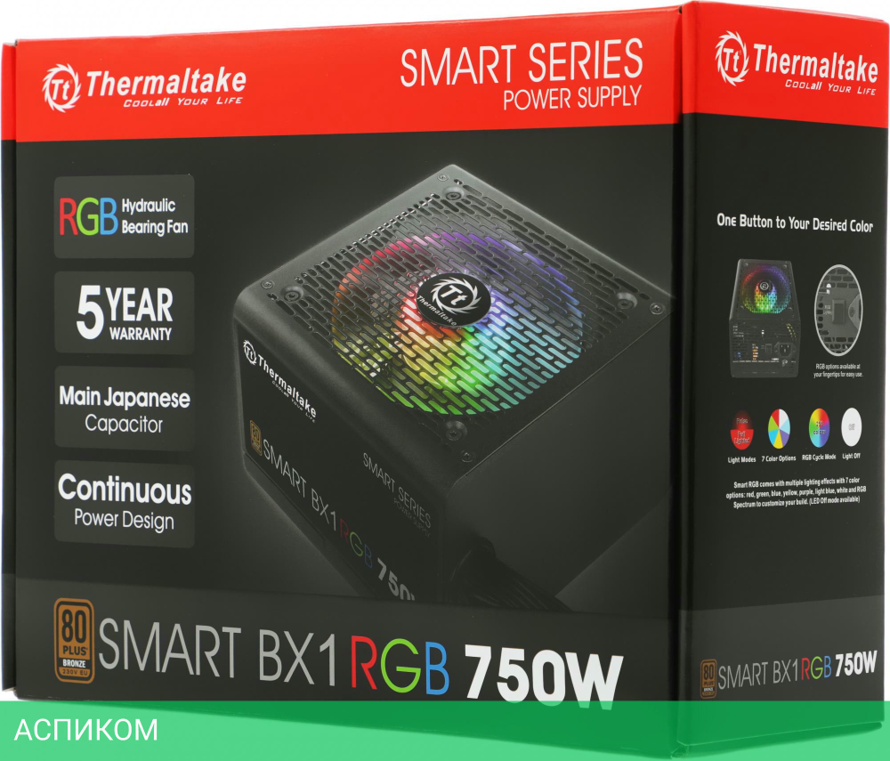 Блок питания Thermaltake PS-SPR-0750NHSABE-1