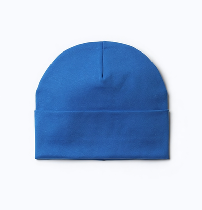 Шапка для мальчиков А.7305, васильковый, р.50-52 9896020