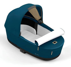 Коляска для новорожденных Cybex Priam IV Chrome Brown Mountain Blue