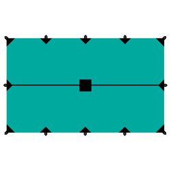 Tramp тент 4х6 м (зеленый)