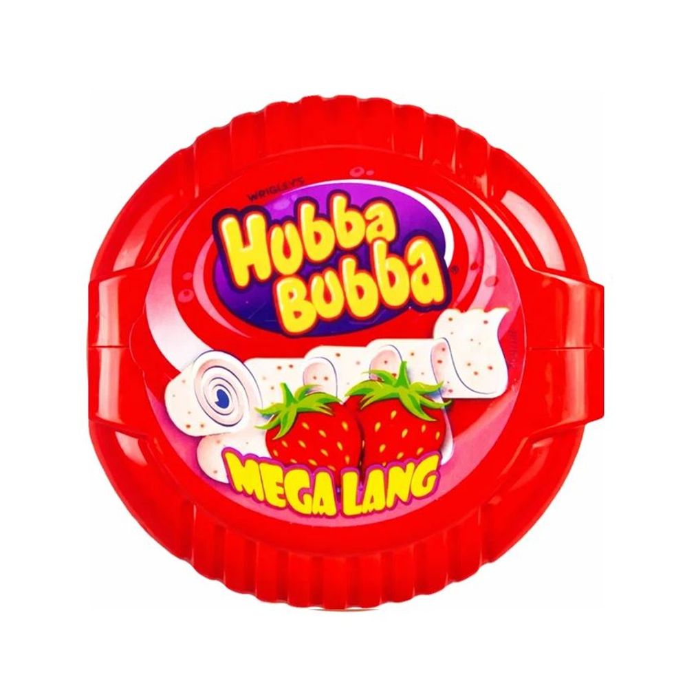 Жев.резинка Hubba Bubba Mega Long Strawberry 56гр