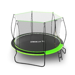 Батут unix line 10 ft ufo green