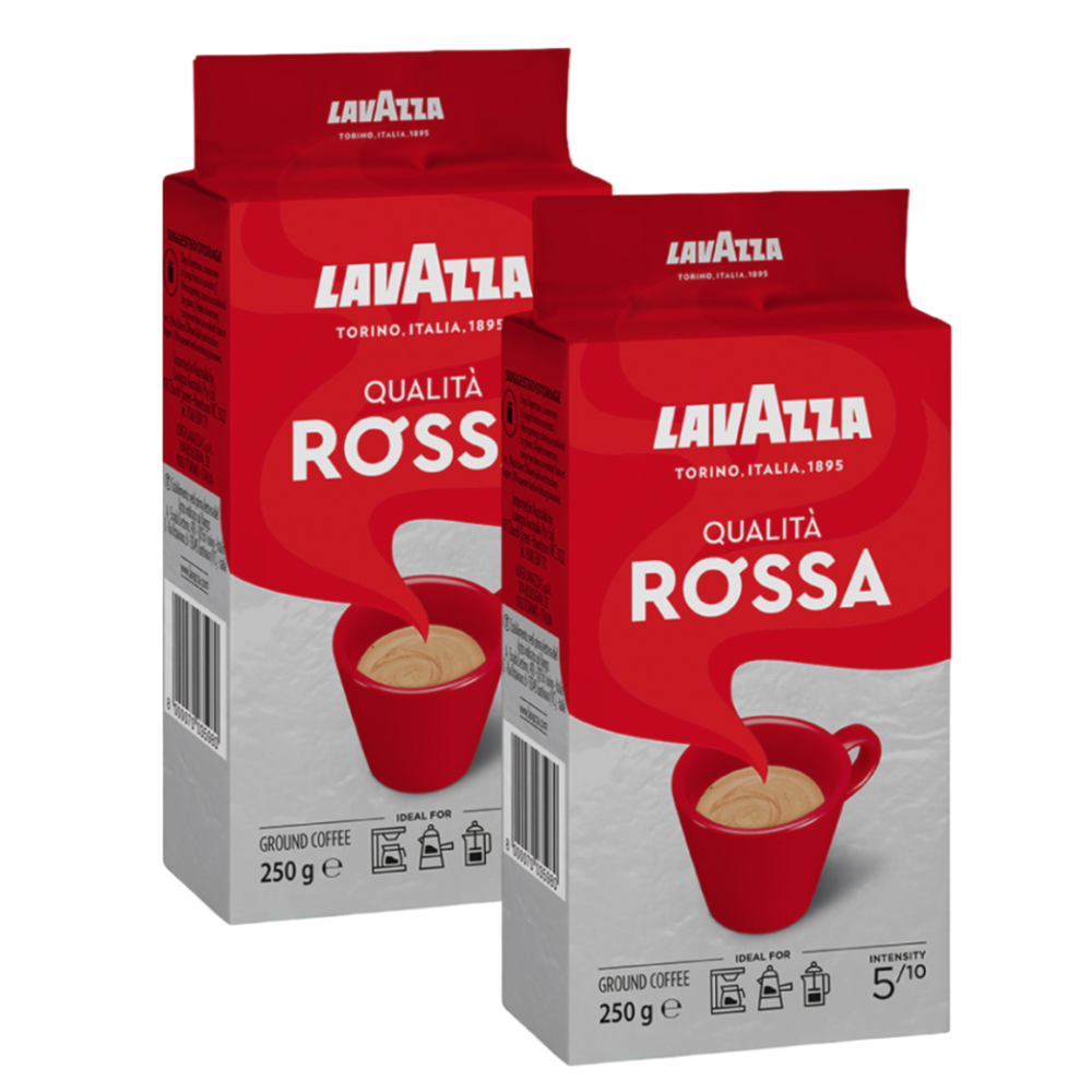 Кофе молотый LavAzza Qualita Rossa, 250 г в/у (Лавацца) х 2 шт