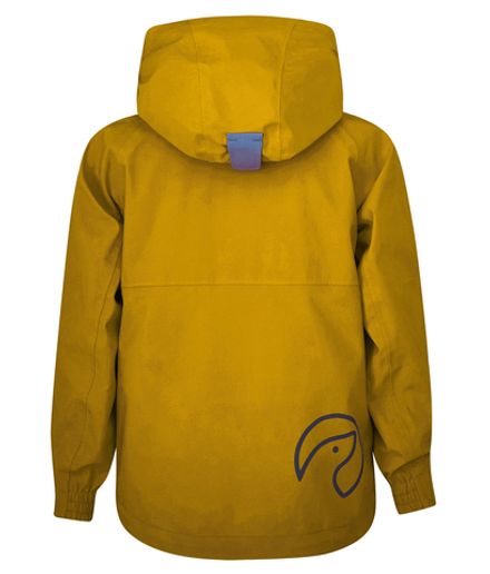 Детская куртка KADI NORPPA на флисе оранжевое солнце