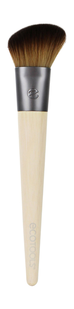 Кисть для тональной основы скошенная ECOTOOLS Skin perfecting Brush