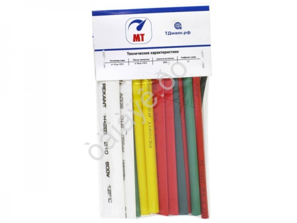 Кембрик (набор) №06  14шт (3;4;5;6;8;10;12) MT цвет-микс по 10см 290106м