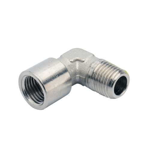 Lubricator accessory angle connector for Single point automatic lubricators LAPA 90