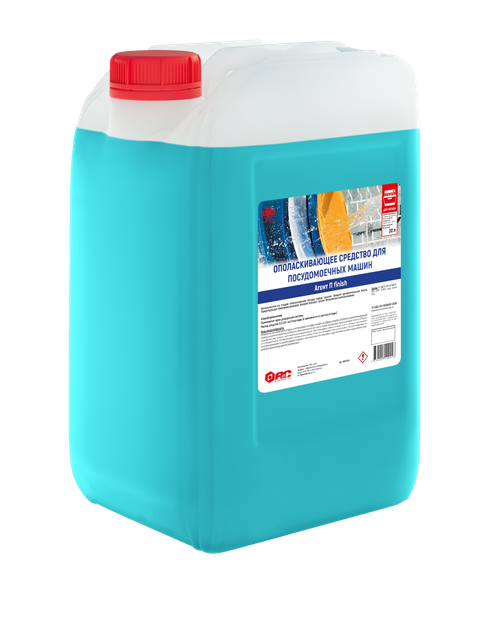 Кислотное ополаскивающее средство для посудомоечных машин Агент П finish К, 20л