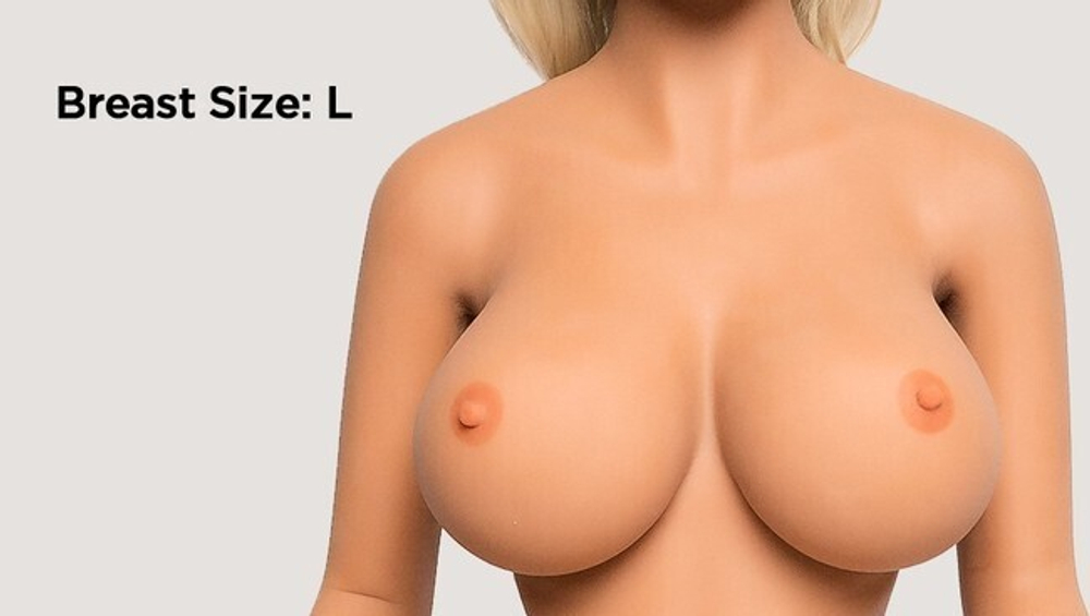 Роскошная секс-кукла Angela грудь 4 размера (160 см, светлокожая) (Цвет: светлокожая)