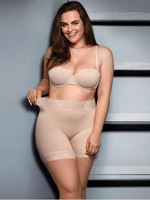 Трусы-панталоны Soft lace (Размер: XXL) (Цвет: телесный)