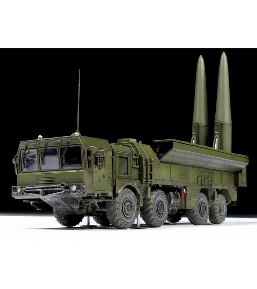 Сборная модель ZVEZDA Ракетный комплекс "Искандер-М", подарочный набор, 1/72