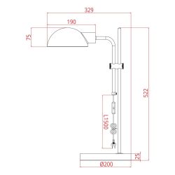 Декоративная настольная лампа Arte Lamp
