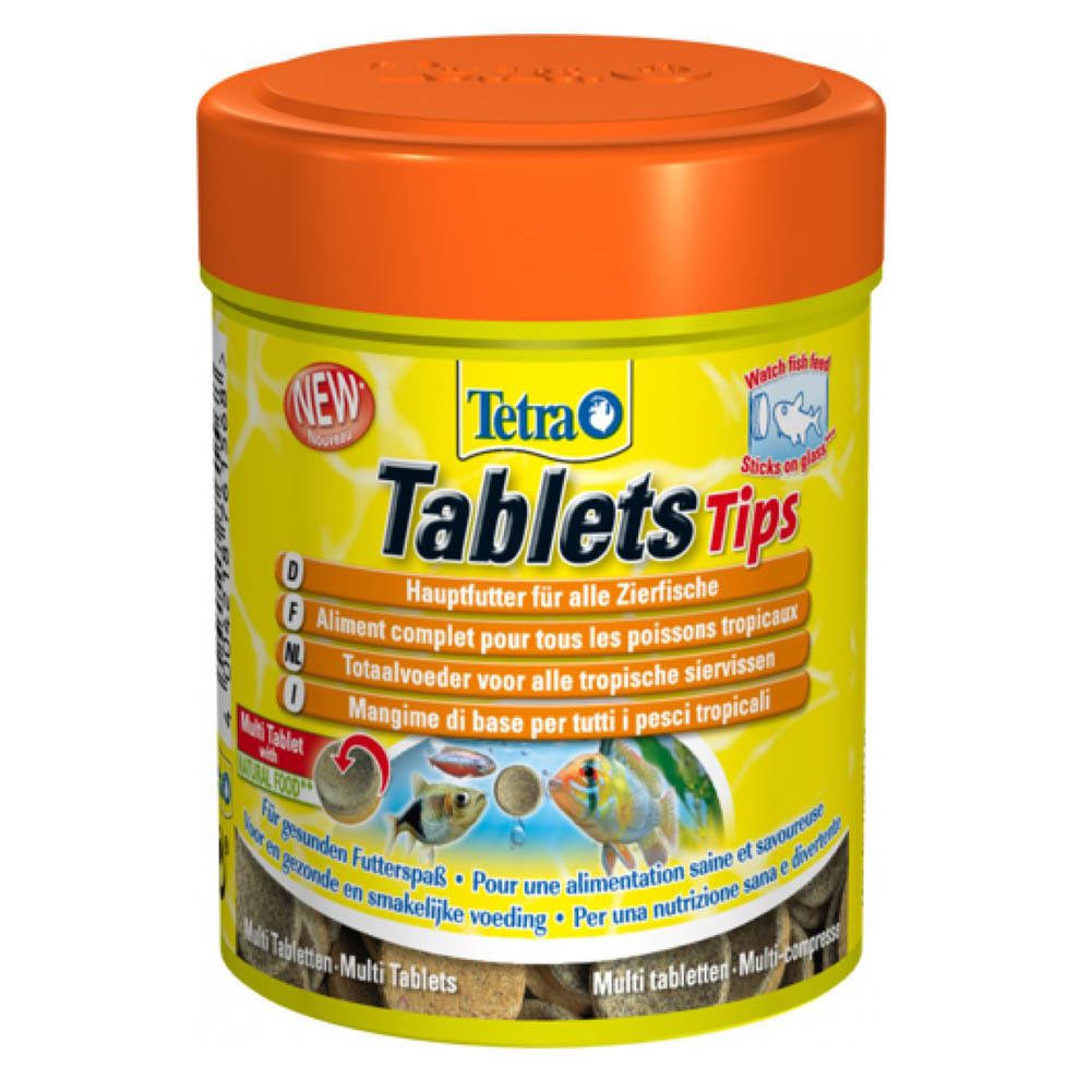 Tetra Tablet Tips - корм для рыб (приклеивающиеся таблетки)