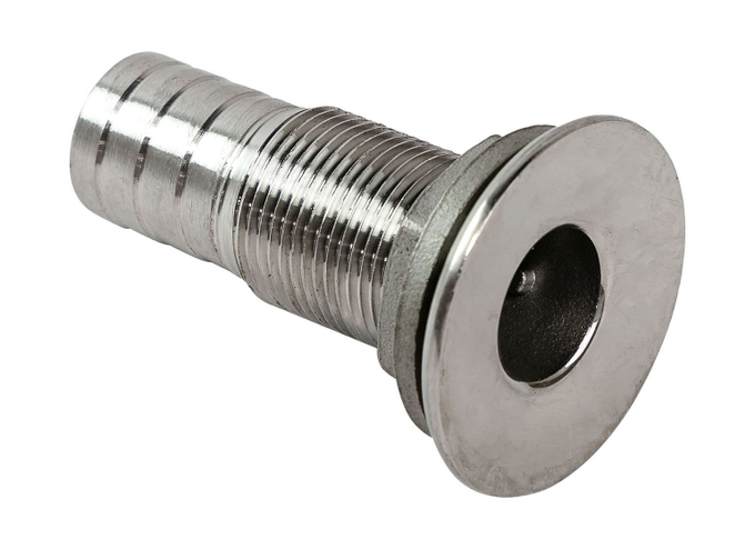 Шпигат нержавеющий под шланг 19 мм, Marine Rocket