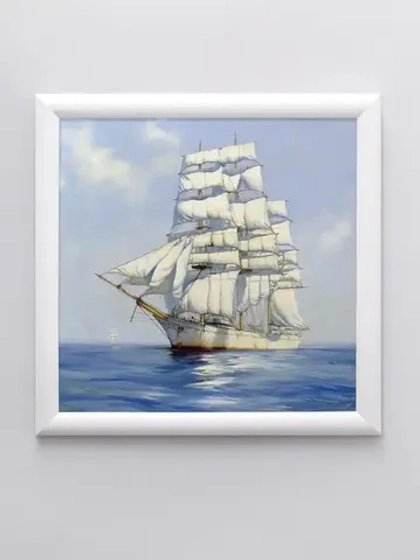 Картина на стену для интерьера на холсте 34*34 см