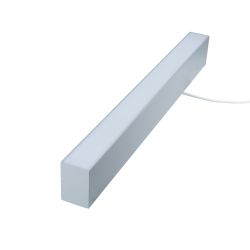 ULO-K10D 52W-4000K-L120-H IP40 SILVER Светильник линейный светодиодный подвесной. Белый свет 4000K. 7280 Лм. Алюминий. Цвет серебро. TM Uniel