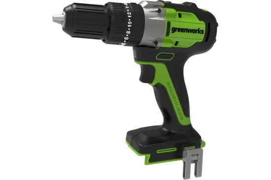 Аккумуляторная дрель-шуруповерт "GREENWORKS" GD24DD60 3704107 (БЕЗ АКБ и ЗУ)