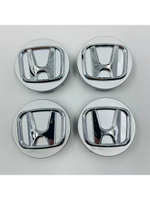 Колпачки заглушки на литые диски с эмблемой Honda 58 мм 4 шт