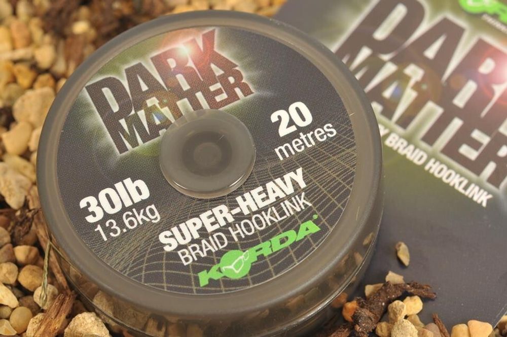 KORDA Поводковый материал Dark Matter Braid 30lb 20м