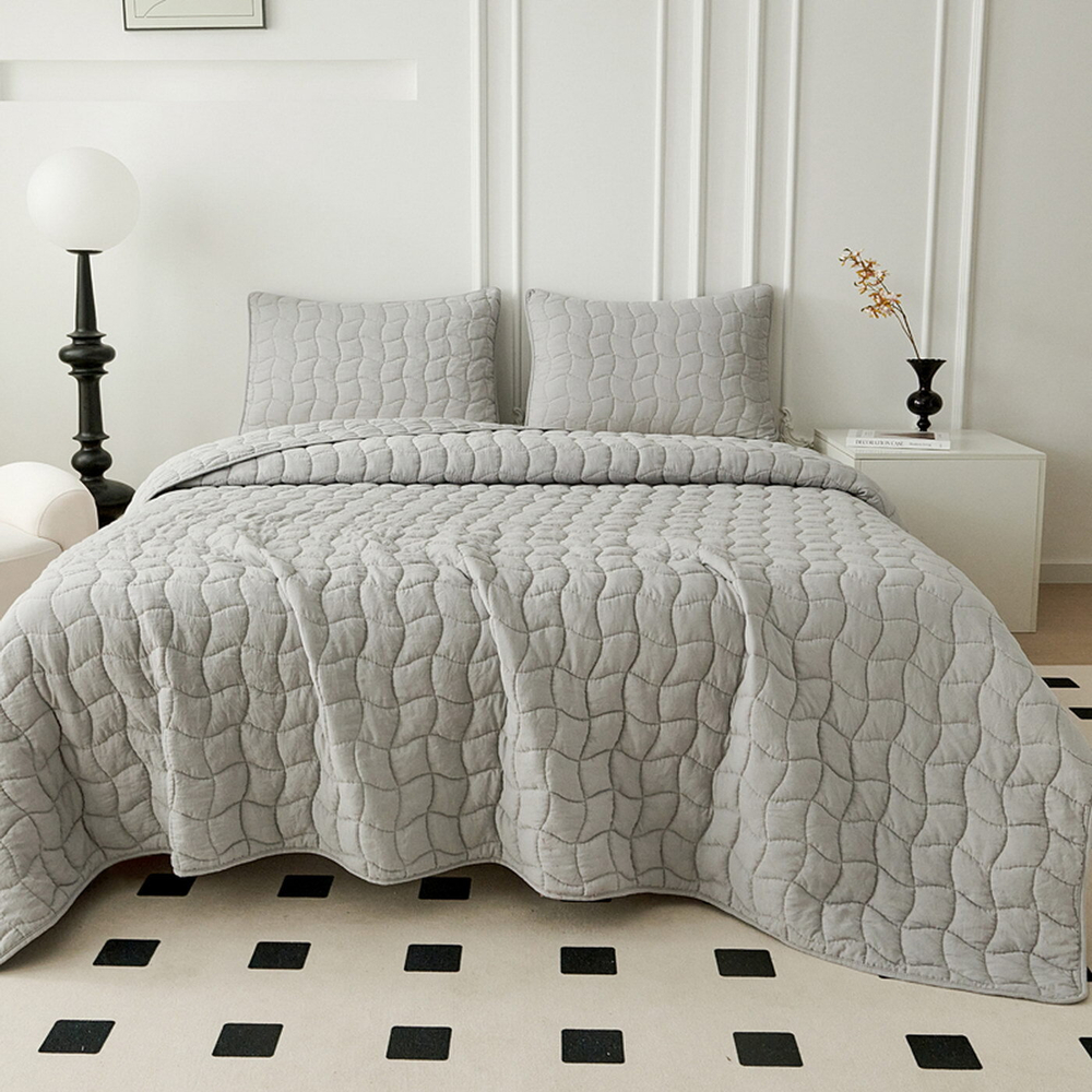 Покрывало 160x220 Sofi De MarkO Минелла серое