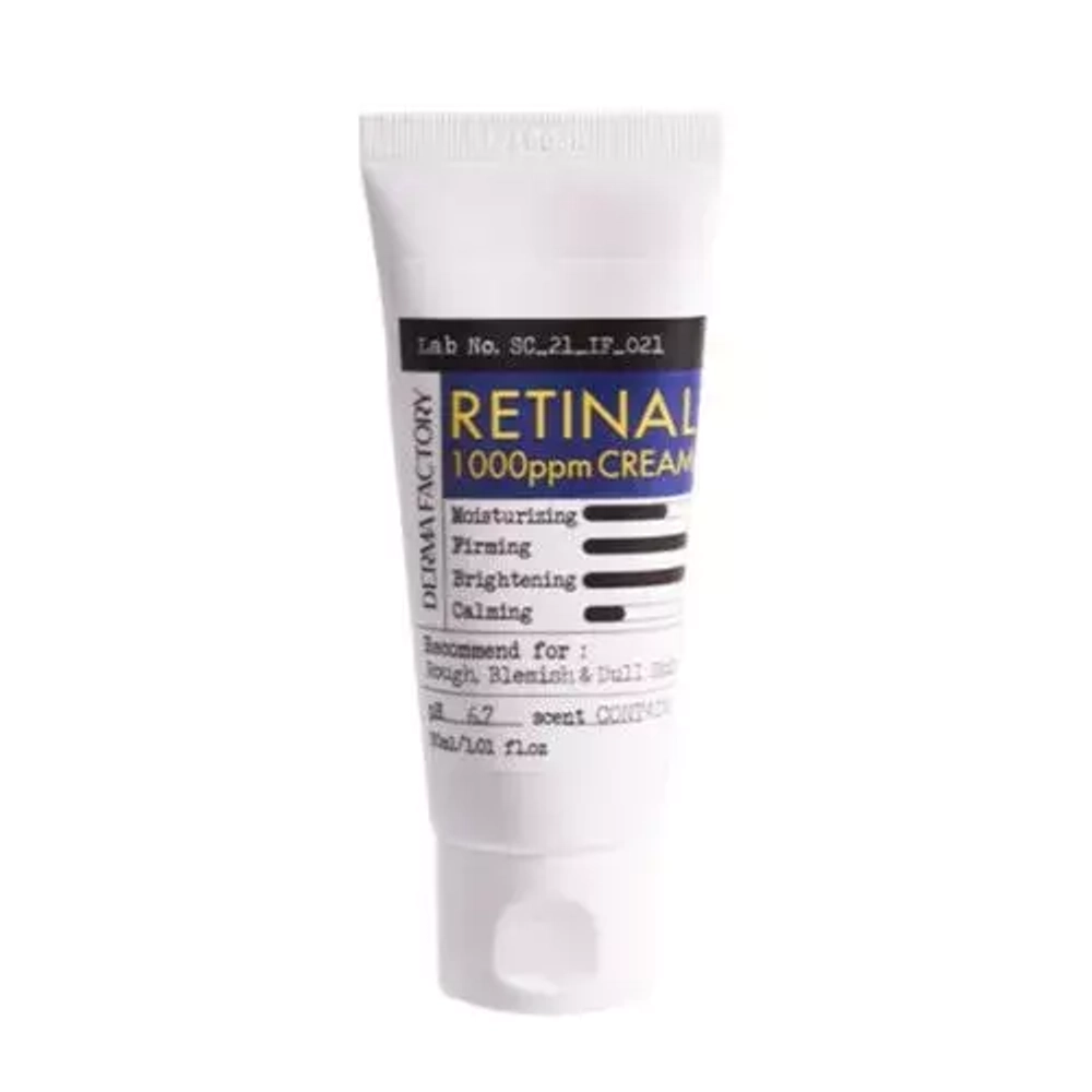 Крем концентрированный с ретиналем Derma Factory Retinal 1000ppm cream, 30 мл