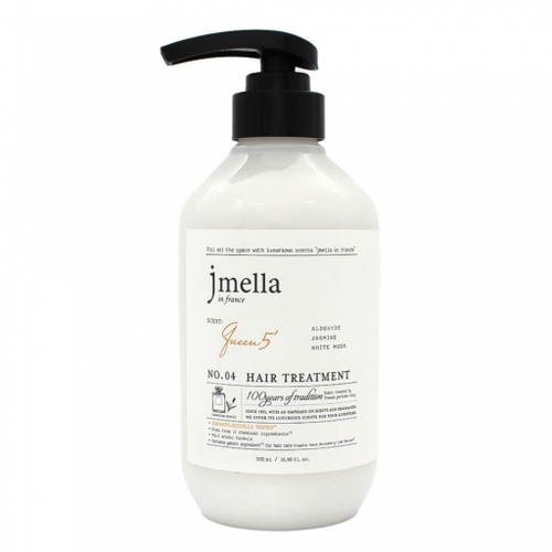 JMELLA Маска для волос "Альдегид, жасмин, белый мускус"- IN FRANCE QUEEN 5' HAIR TREATMENT,500 мл