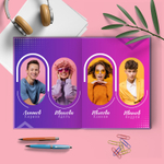 PSD-Шаблон фотокниги "Violet"